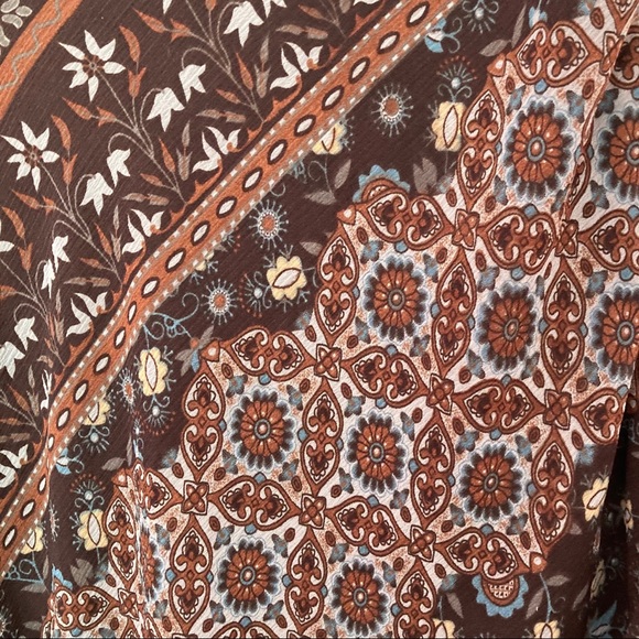 Boho patterned skirt - Picture 2 of 6